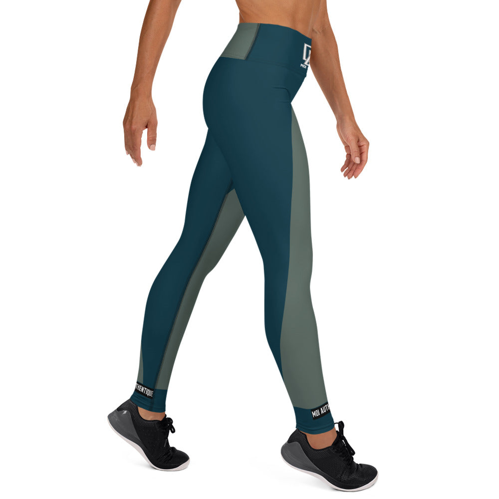 Moi Authentique two tone Yoga Leggings